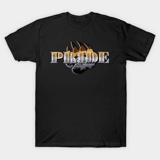 Bear Pride T-Shirt by benjaminfaucher7